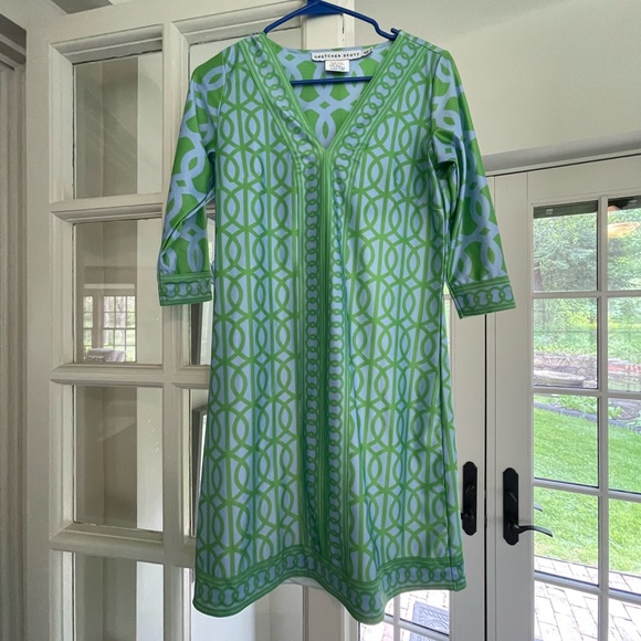 Gretchen Scott Designs Dresses & Skirts - ⚓️ Gretchen Scott Dress Purple/Green XSM